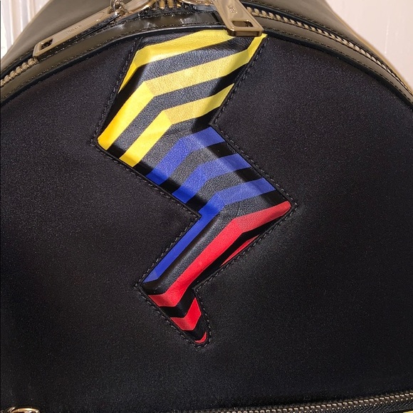 BRAND NEW LEATHER FENDI BACKPACK main image 4